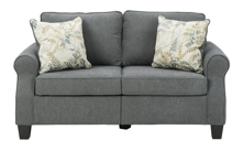 Picture of Alessio Charcoal Loveseat