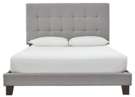 Picture of Arthur Gray King Upholstered Bed