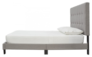 Picture of Arthur Gray King Upholstered Bed