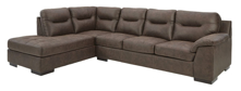 Picture of Maderla Walnut 2-Piece Left Arm Facing Sectional