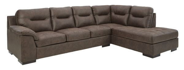 Picture of Maderla Walnut LAF Sofa