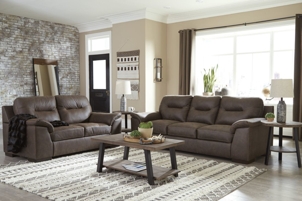 Picture of Maderla Walnut 2-Piece Livingroom Set