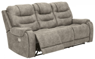 Picture of Yacolt Fog Power Reclining Sofa