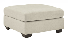 Picture of Falkirk Parchment Oversized Accent Ottoman