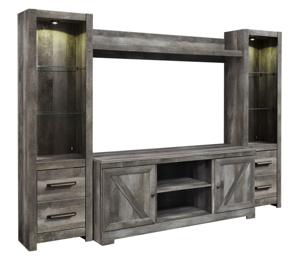 Picture of Wynnlow 4-Piece Entertainment Wall Unit