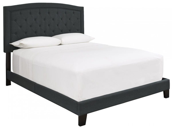 Picture of Blayney Charcoal Upholstered Bed