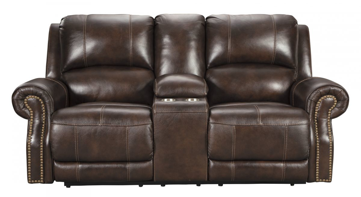 Buncrana Power Reclining Loveseat With Console