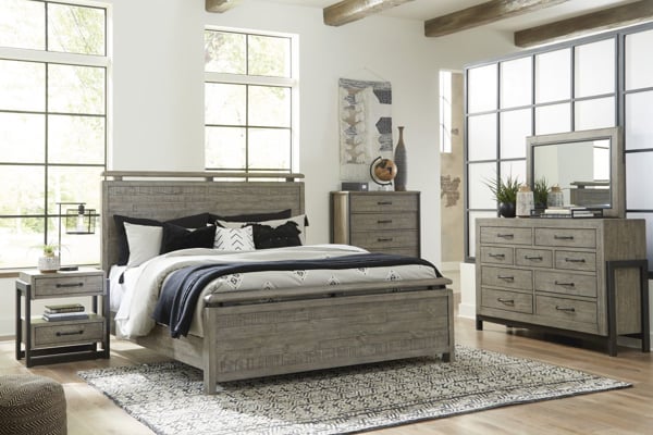 Picture of Brennagan 6-Piece Panel Bedroom Set