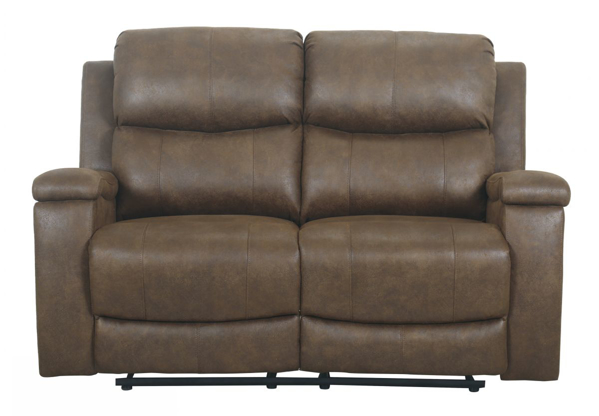 Picture of Marwood Brown Reclining Loveseat