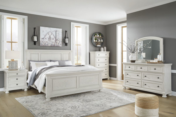 Picture of Robbinsdale 6-Piece King Panel Bedroom Set