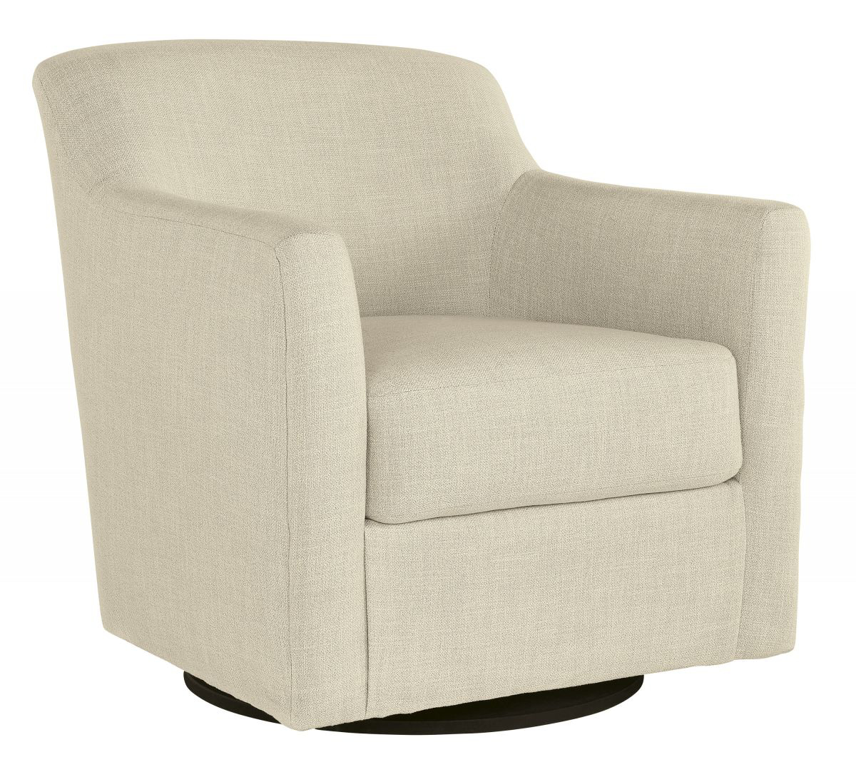 Bradney Linen Swivel Accent Chair