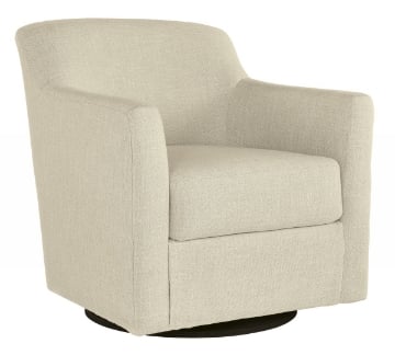 Picture of Bradney Linen Swivel Accent Chair