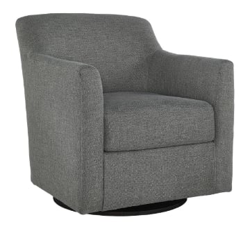 Picture of Bradney Smoke Swivel Accent Chair