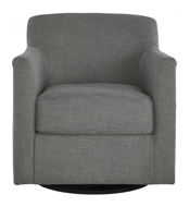 Picture of Bradney Smoke Swivel Accent Chair