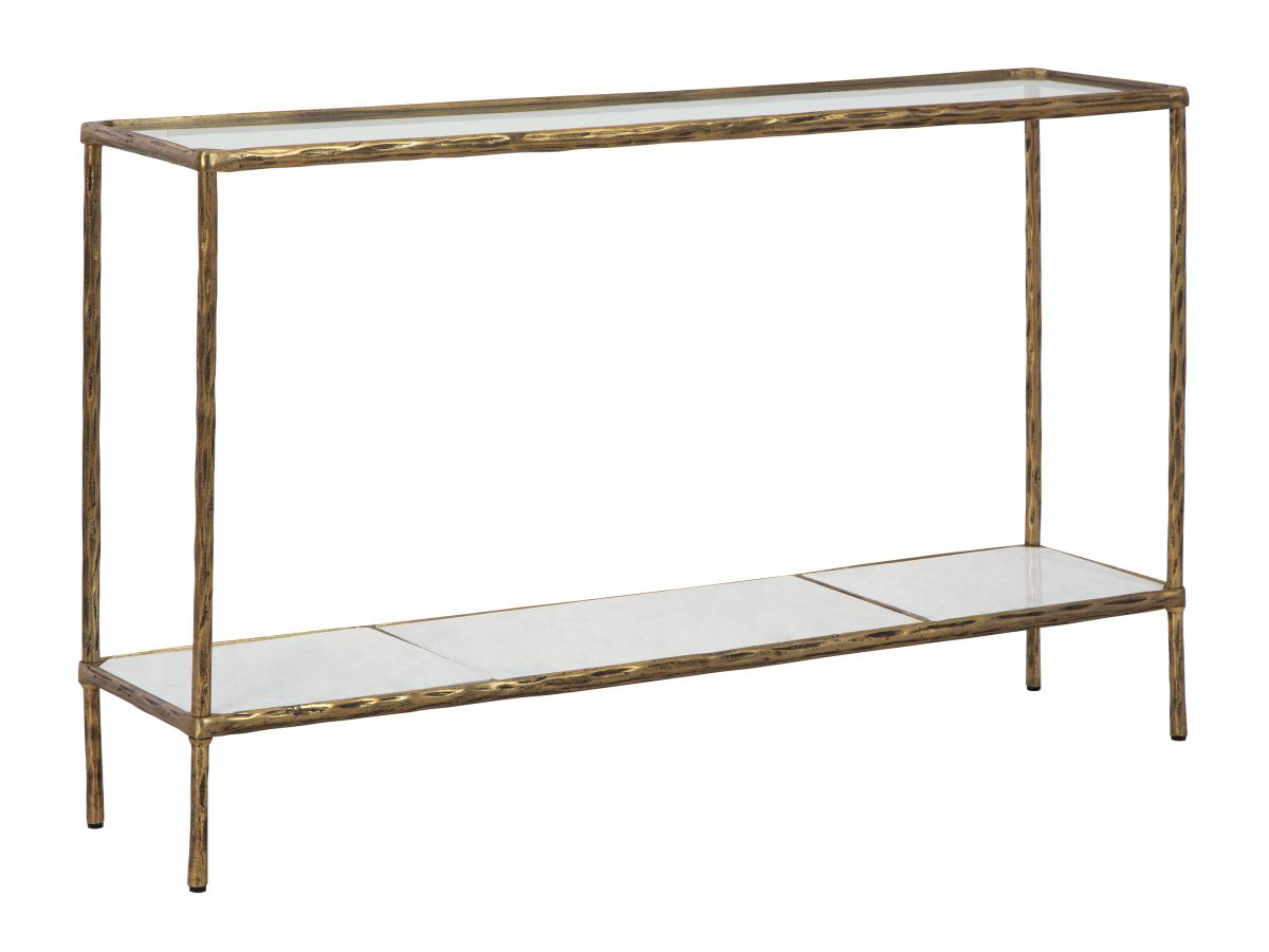 Ryandale Brass Sofa Table