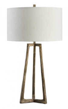 Picture of Wynlett Antique Brass Table Lamp