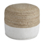 Picture of Sweed Valley Natural/White Pouf