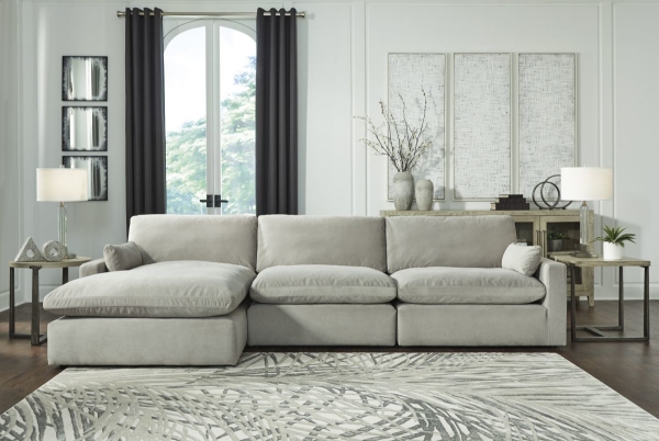 Picture of Sophie Gray 3-Piece Left Arm Facing Sectional