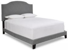Picture of Adelloni Gray Upholstered Bed
