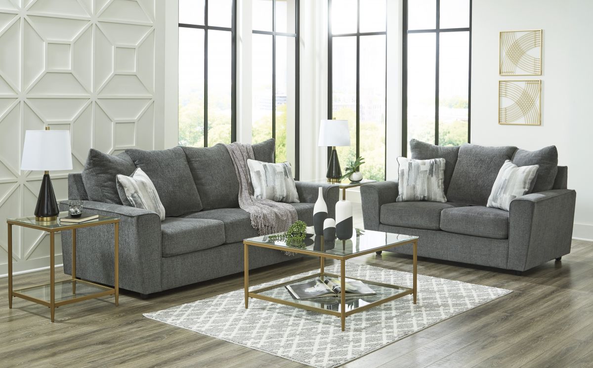 Stairatt Gravel 2-Piece Living Room Set