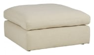 Picture of Elyza Linen Accent Ottoman