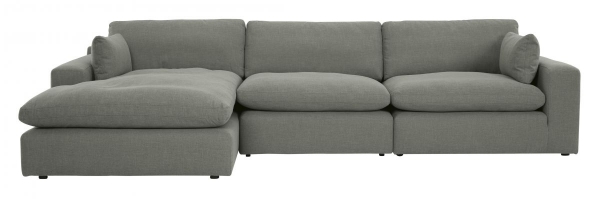 Picture of Elyza Smoke 3-Piece Left Arm Facing Sectional