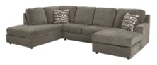 Picture of OPhannon Putty 2-Piece Left Arm Facing Sectional