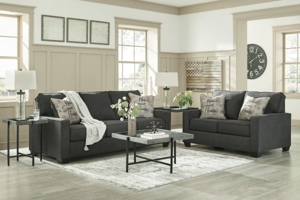 Picture of Lucina Charcoal 2-Piece Living Room Set