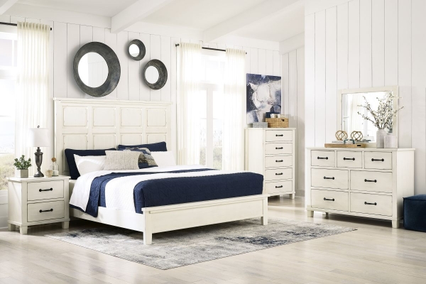 Picture of Braunter 6-Piece King Panel Bedroom Set