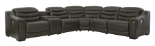 Picture of Center Line 6-Piece Leather Power Sectional