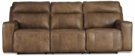 Picture of Game Plan Leather Power Sofa