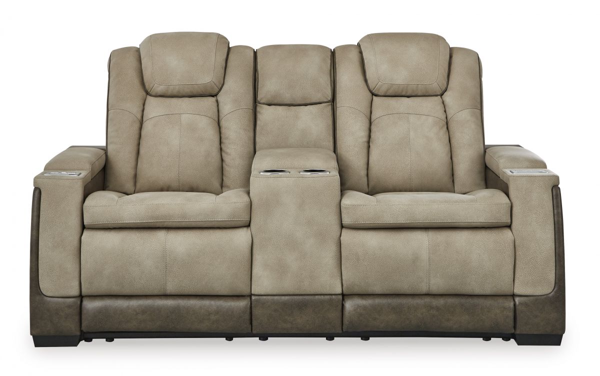 Next-Gen Sand Power Reclining Loveseat
