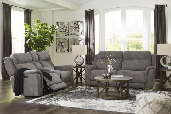 Picture of Belvedere Slate 2-Piece Power Reclining Living Room Set