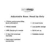 Picture of Sierra Sleep Basic Adjustable Base