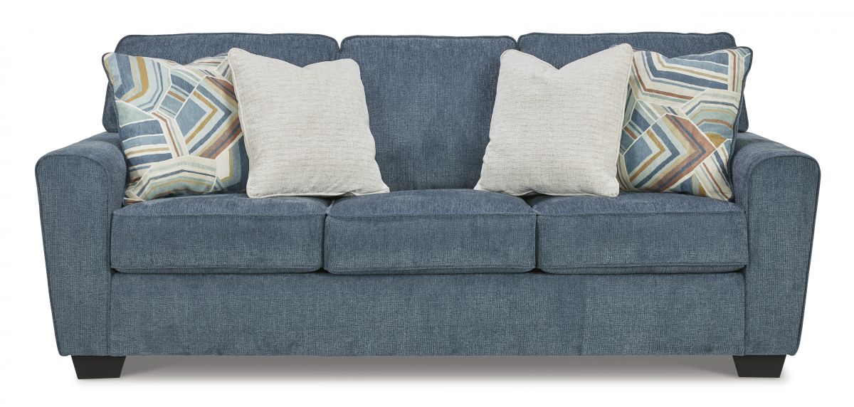 Cashton Blue Queen Sofa Sleeper
