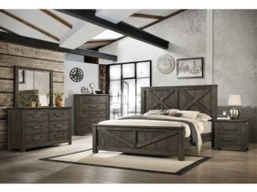 Picture of Maverick 6-Piece King Panel Bedroom Set