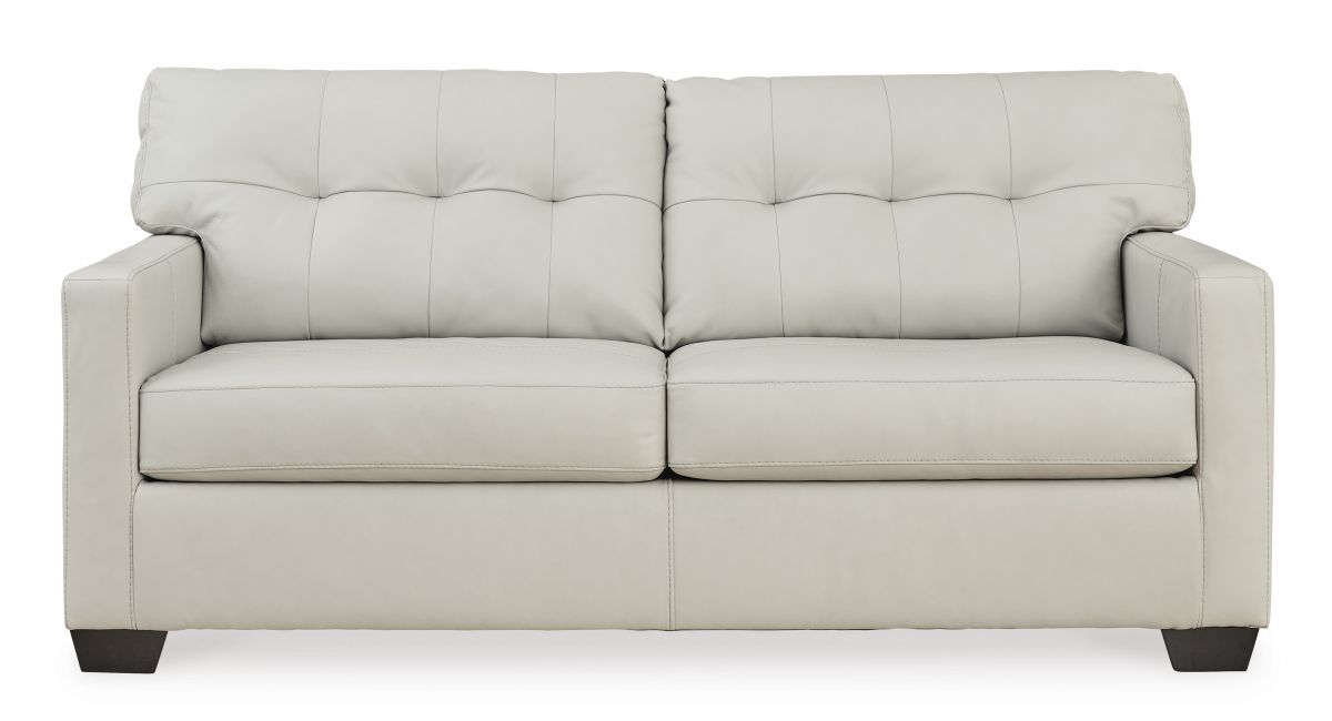belziani full leather sofa sleeper