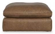 Picture of Emilia Leather Accent Ottoman