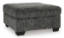 Picture of Lonoke Gunmetal Oversized Accent Ottoman