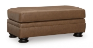 Picture of Carianna Leather Ottoman