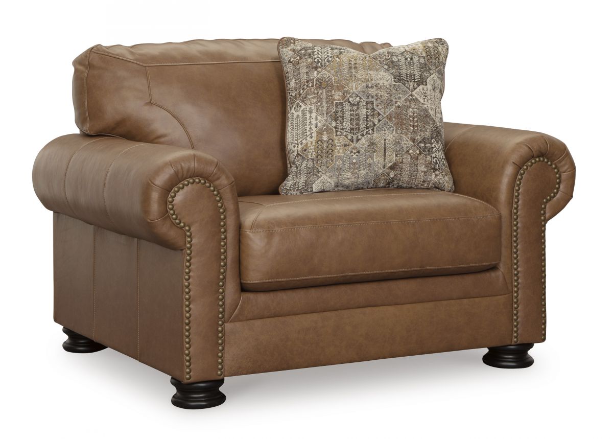 Carianna Leather Chair & 1/2