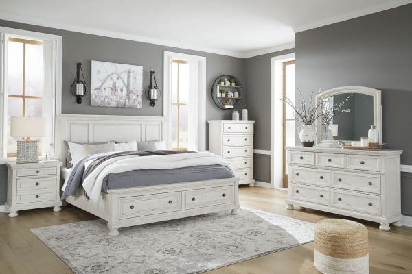 Picture of Robbinsdale 6-Piece Panel Storage Bedroom Set