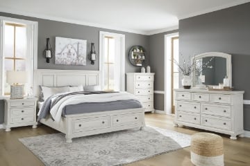 Picture of Robbinsdale 6-Piece Panel Storage Bedroom Set