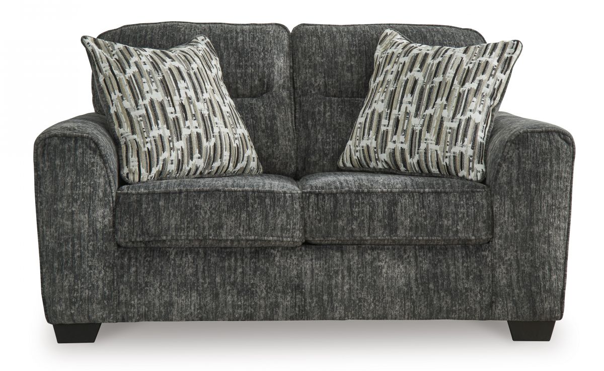 Lonoke Gunmetal Loveseat