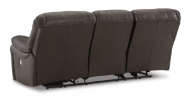 Picture of Leesworth Brown Leather Power Reclining Sofa