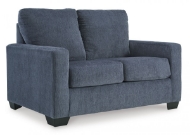 Picture of Rannis Navy Twin Sofa Sleeper