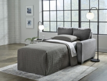 Picture of Rannis Pewter Twin Sofa Sleeper