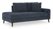 Picture of Bixler Navy Right Arm Facing Chaise