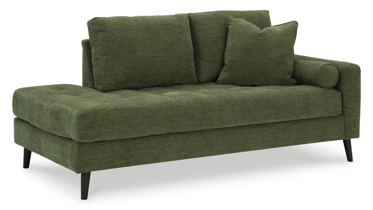 Bixler Olive Right Arm Facing Chaise