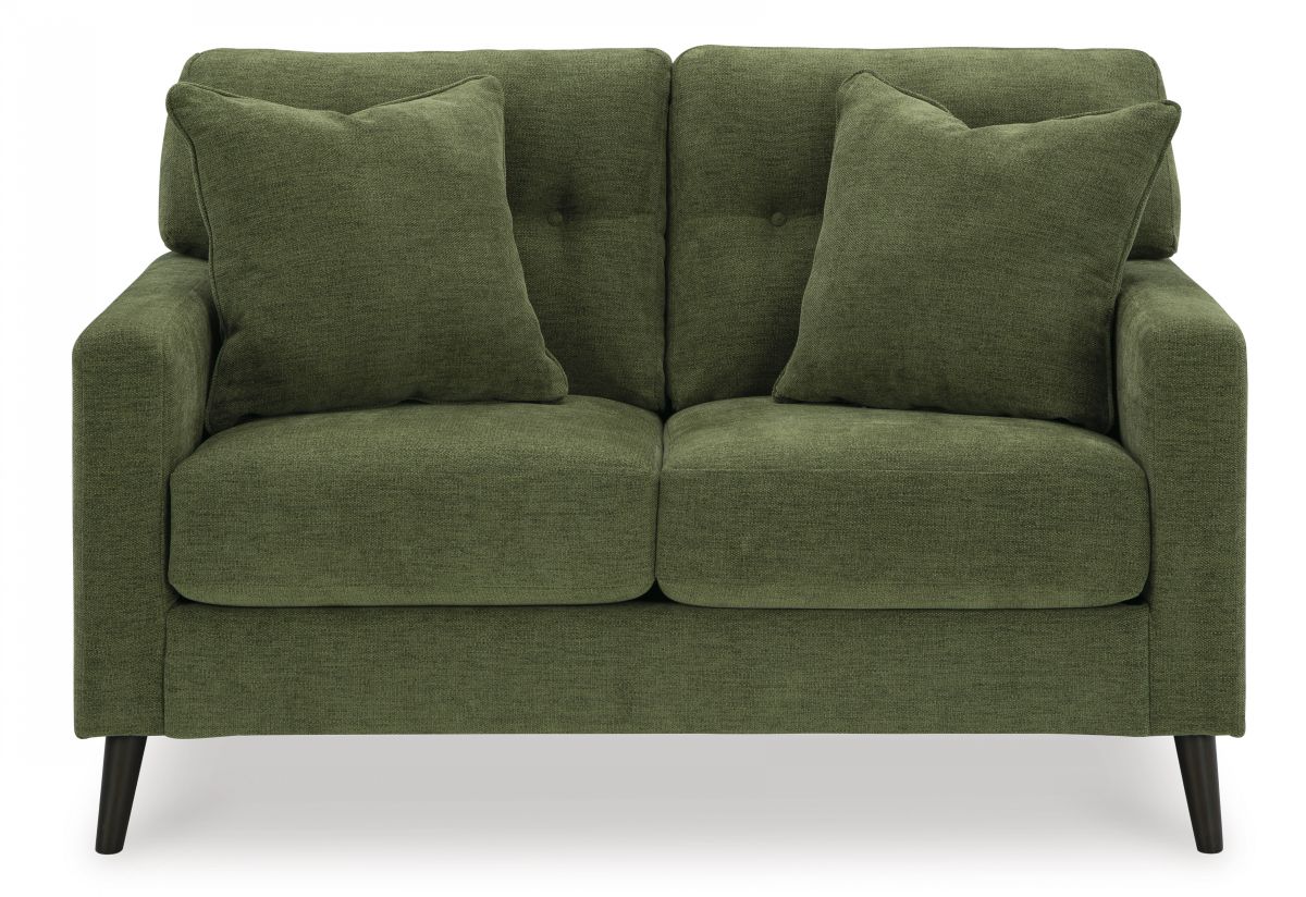 Bixler Olive Loveseat